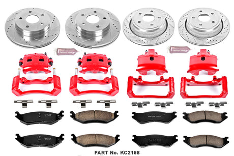 KC2168 Powerstop 1 Click Kit W/Calipers