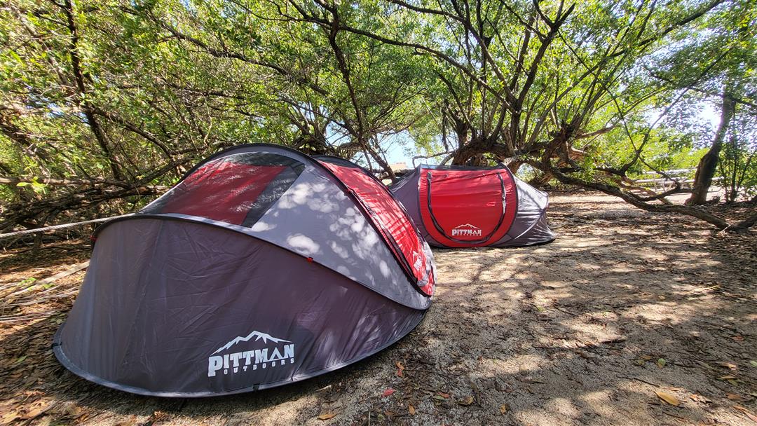 PPI-POPUP4X Airbedz Pittman Instant Pop-Up Ground Tent