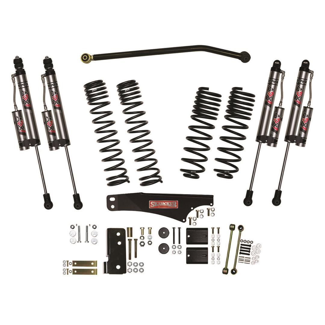 JK40BKXLT Skyjacker 4 In. Suspension Lift System With A
