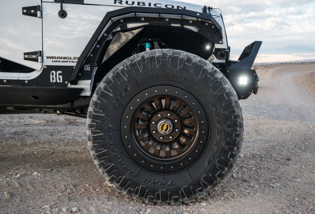 40898T Bodyguard 07-17 Jeep Jk - Fender System - F