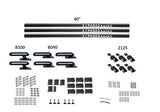 Exposed Rack 8-00-6671-BK Roof Rack Kit