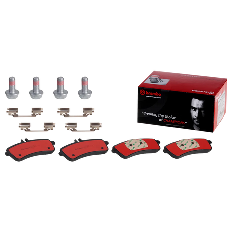 Brake Pad FMSI Number D1907-9136; Ceramic; Set Of 4; With Hardware - RV and Auto Parts