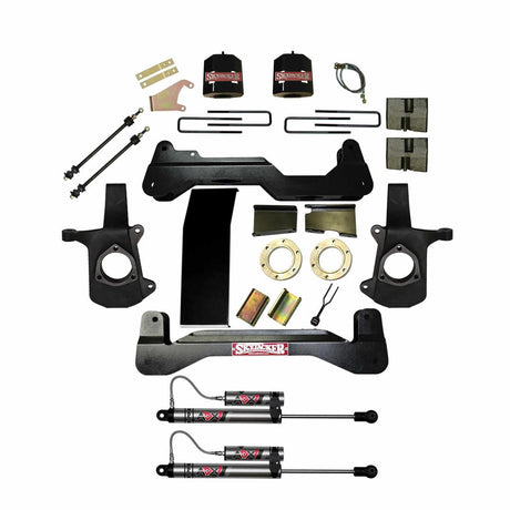 C7660PK-X Skyjacker 6'Kit 07-09K1500 Spcr Adx