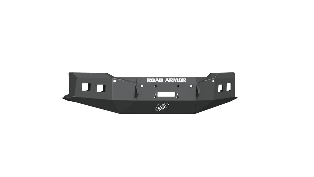 3191F0B Road Armor Stealth Front Winch Black