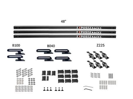 Exposed Rack 8-00-4674-BK Roof Rack Kit