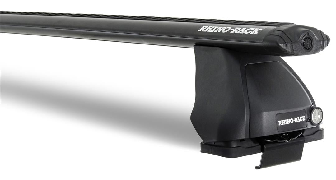 JA9341 Rhino Rack Vortex 2500 Black 2 Bar Roof Rack