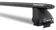 JA9341 Rhino Rack Vortex 2500 Black 2 Bar Roof Rack