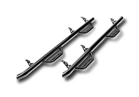 N-Fab J1846-GB N-Fab Nerf Step 2018 Jeep Wrangler JL 2 Door - Gloss Black - W2W - 3in