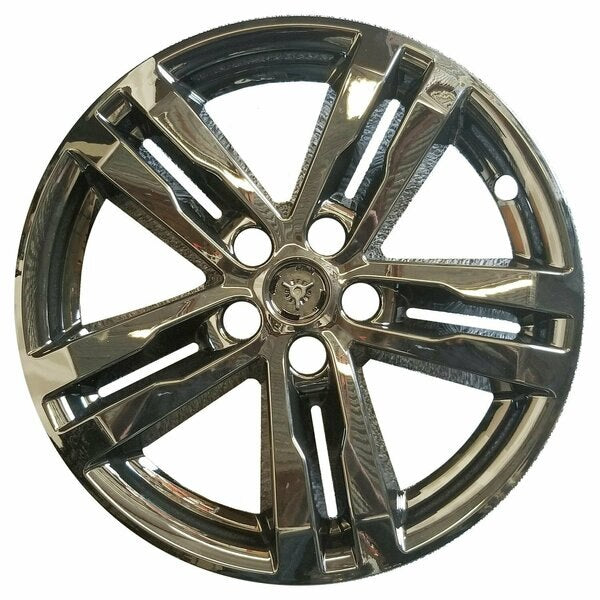 Glossy black 10-spoke 14-inch wheel from Coast2Coast, enhancing vehicle appearance and performance.