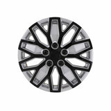 15-inch Coast2Coast wheel with 10 U spokes in silver and black finish.