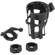 Kuryakyn Universal Reflex Drink Holder With Bar Mount Black - 6483
