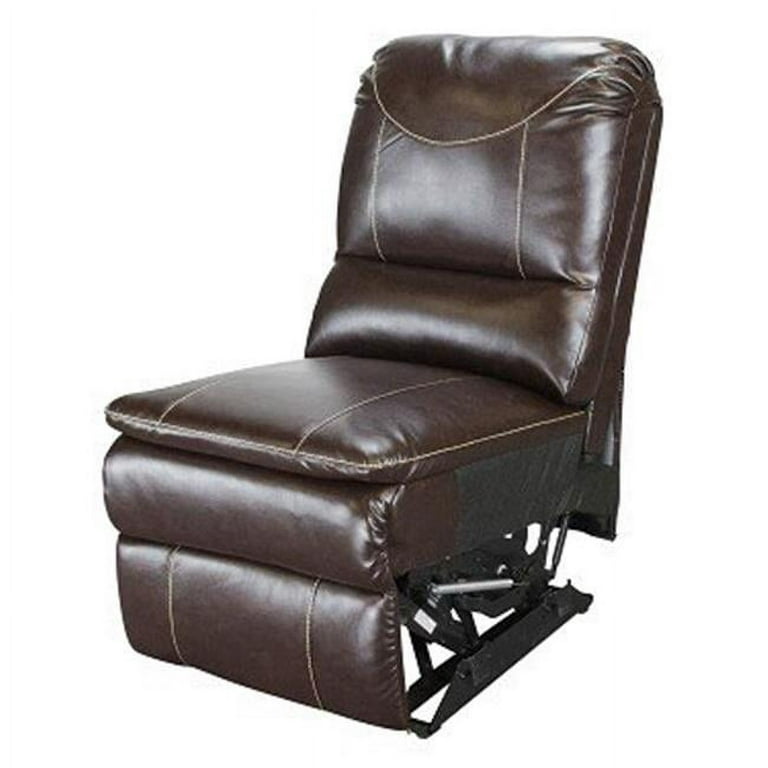 353994 Lippert Armless Recliner Jaleco Chocolate