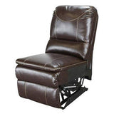 353994 Lippert Armless Recliner Jaleco Chocolate