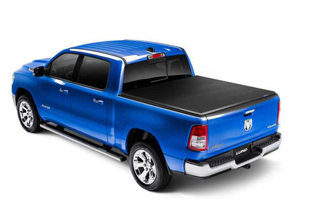 Lund 02-17 Dodge Ram 1500 (8ft. BedExcl. Beds w/Rambox) Genesis Elite Tri-Fold Tonneau Cover - Black 