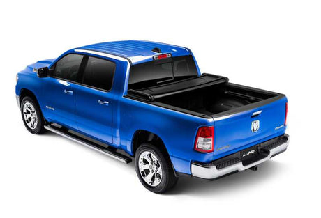 Lund 02-17 Dodge Ram 1500 (8ft. BedExcl. Beds w/Rambox) Genesis Elite Tri-Fold Tonneau Cover - Black 