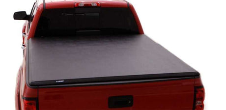 Lund 04-08 Ford F-150 Styleside (5.5ft. Bed) Hard Fold Tonneau Cover - Black 