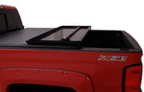 Lund 04-08 Ford F-150 Styleside (5.5ft. Bed) Hard Fold Tonneau Cover - Black 
