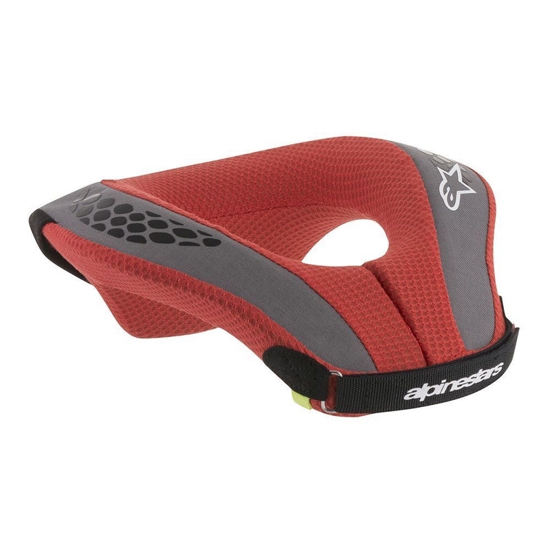 Alpinestars USA Sequence Neck Roll Neck Support 6741018-13-S/M - Black Red Small Youth
