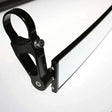 MODPRVMSSV-BK 17" Wide Panoramic Rearview Mirror 2.5" Arms