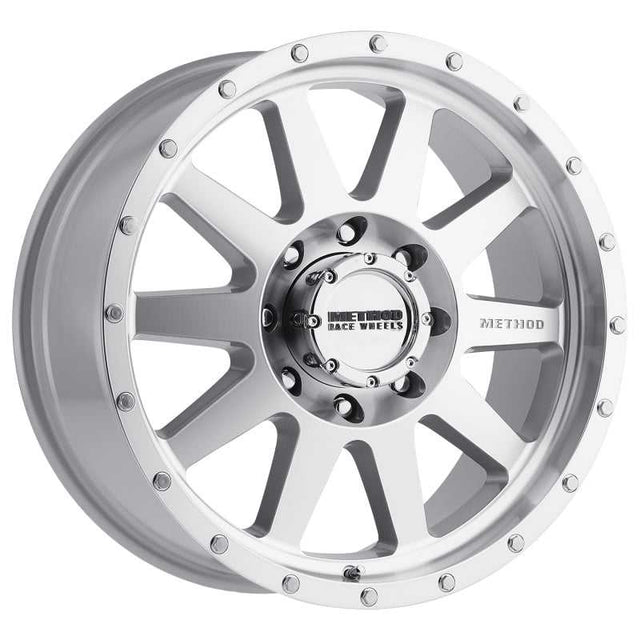 Method Wheels MR30129080318 Method MR301 The Standard 20x9 +18mm Offset 8x6.5 130.81mm CB Machined/Clear Coat Wheel