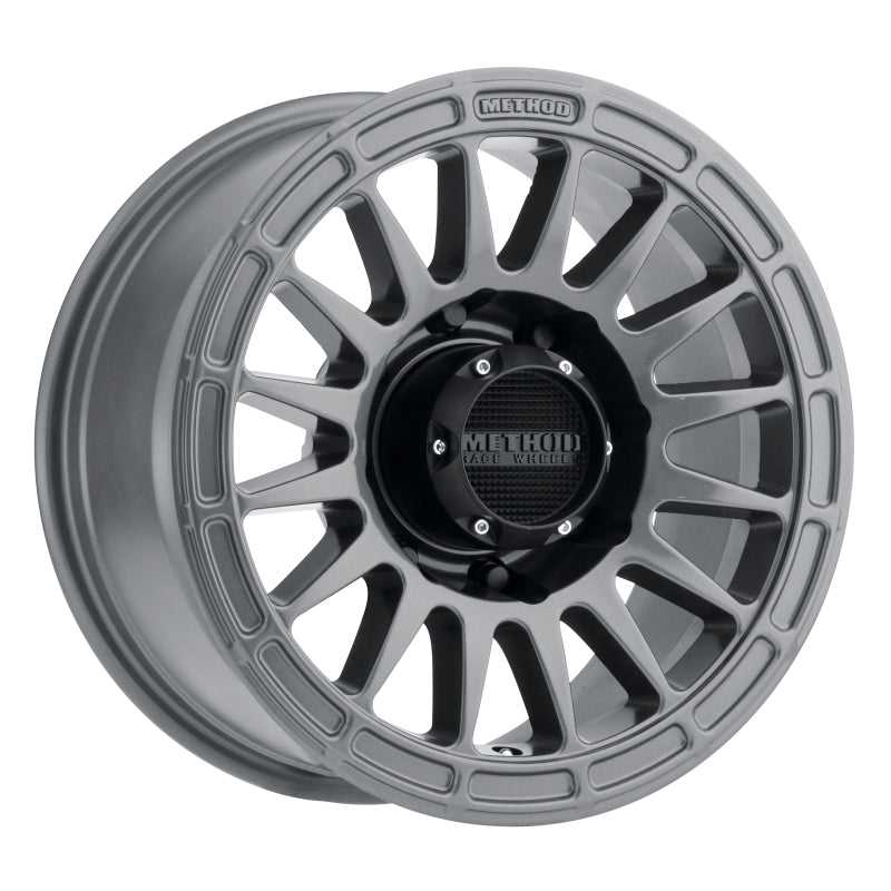 Method Wheels MR31478580800 Method MR314 17x8.5 0mm Offset 8x6.5 130.81mm CB Gloss Titanium Wheel