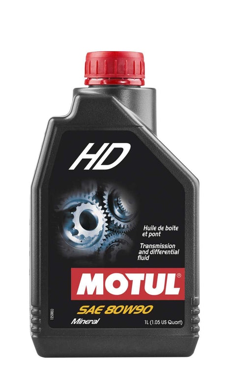 Motul 1L Transmision HD 80W90 - API GL-4 / GL-5 - Case of 12 