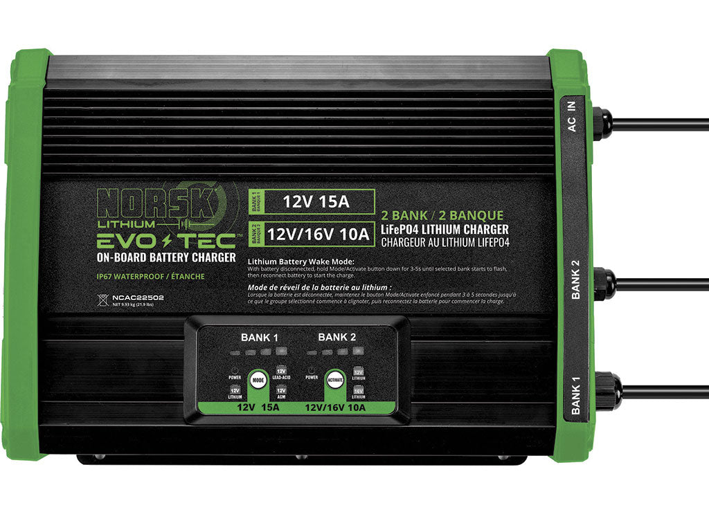 Norsk Lithium NCAC22502 Battery Charger