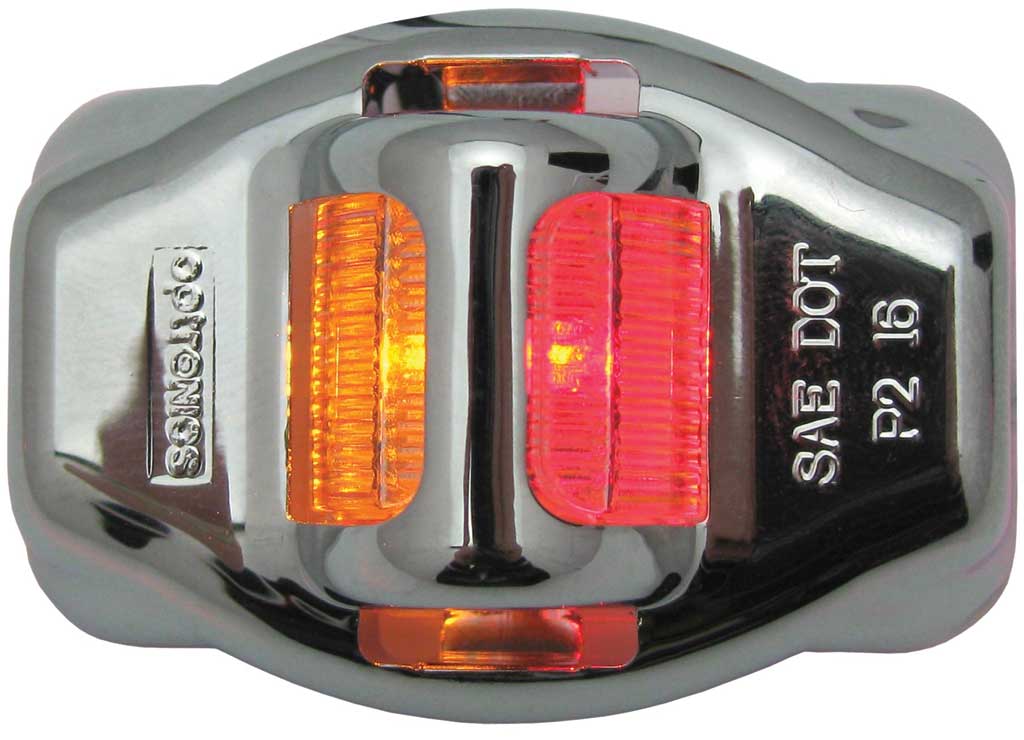 Optronics MCL181ARCRGBP - Red Chrome