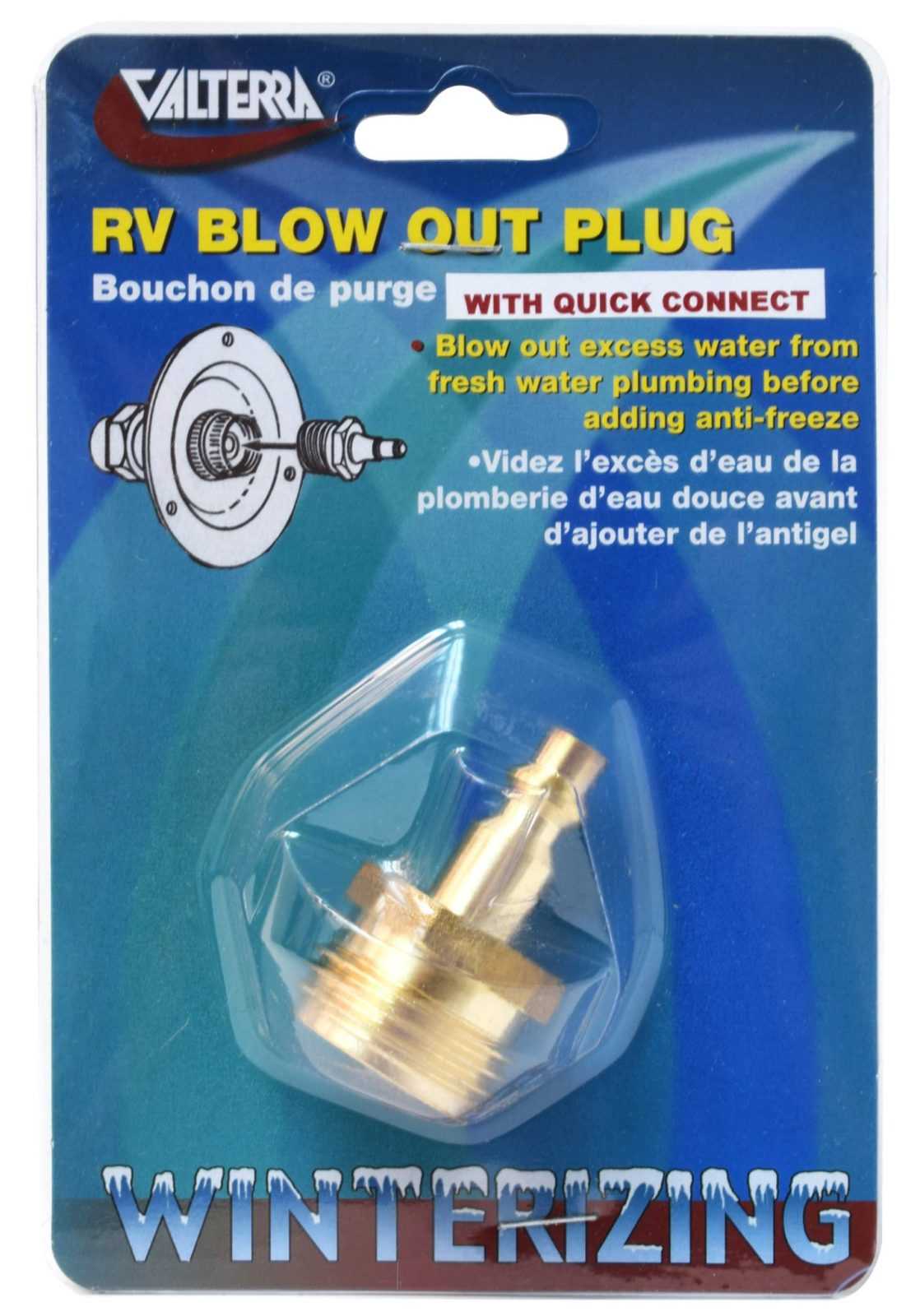 P23510LFVP Water System Blow Out Plug