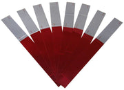 Peterson Manufacturing 465K Towing Lights & Reflectors - Red Silver
