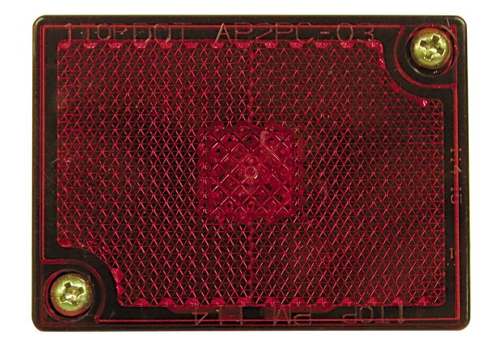 Peterson Manufacturing V114R Lighting - Clear Red