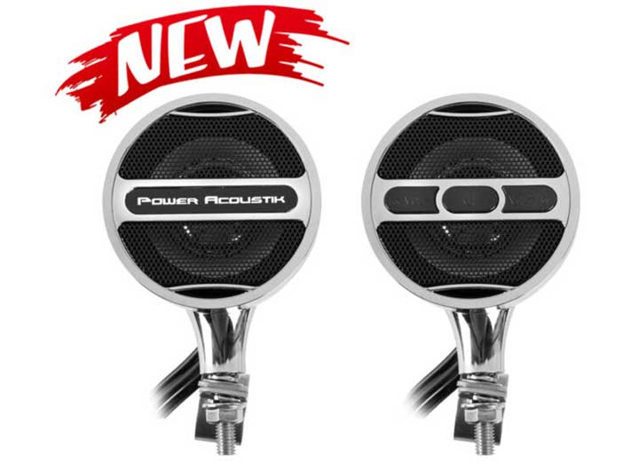 Power Acoustik MCS-22C - Chrome