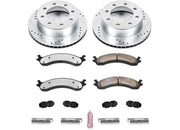 Powerstop K2156-36 Disc Brake PAD AND Rotor KIT