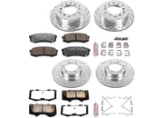 Powerstop K2422-36 Disc Brake PAD AND Rotor KIT