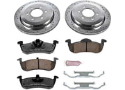 Powerstop K4683-36 Disc Brake PAD AND Rotor KIT
