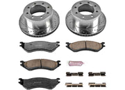 Powerstop K5489-36 Disc Brake PAD AND Rotor KIT