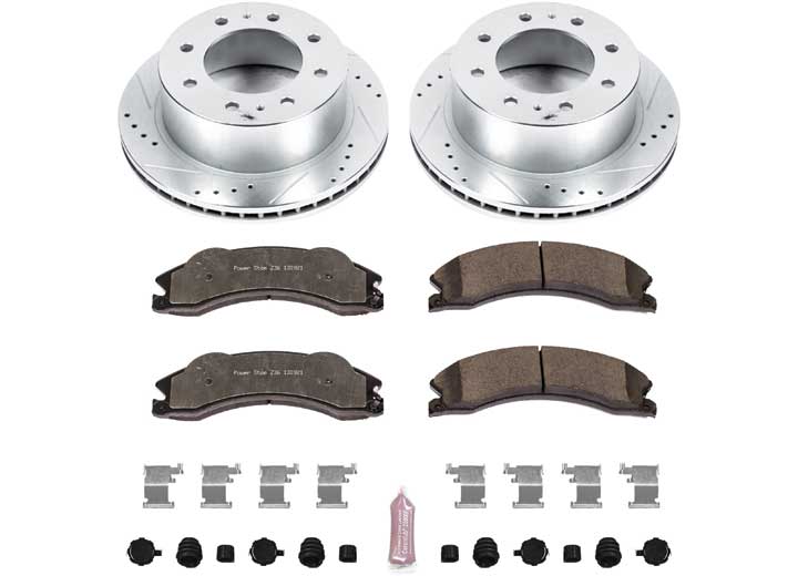 Powerstop K5563-36 Disc Brake PAD AND Rotor KIT