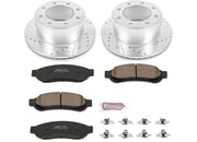 Powerstop K5578 Disc Brake PAD AND Rotor KIT