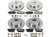 Powerstop KOE1240 Disc Brake PAD AND Rotor KIT