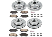 Powerstop KOE2798 Disc Brake PAD AND Rotor KIT