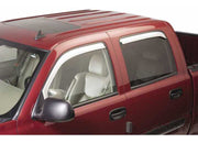 Putco 480010 Window Visors / Side Window Vent - Chrome XL