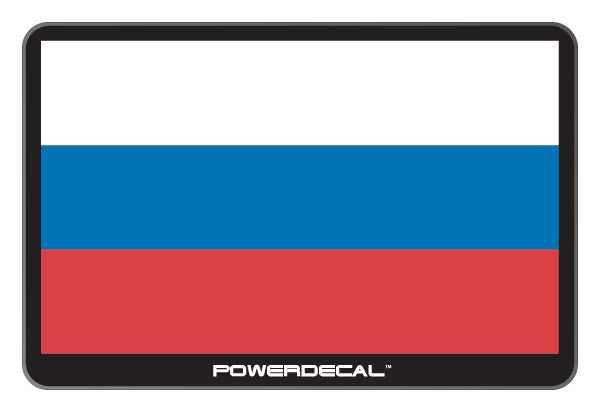 PWRRUSSIA Decal