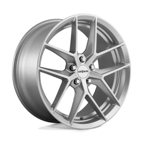 Rotiform R1331885F8+45 Rotiform R133 FLG Wheel 18x8.5 5x112 45 Offset - Gloss Silver