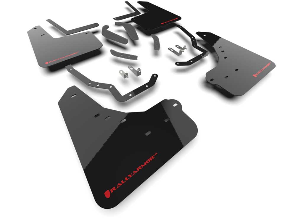 Rally Armor LLC MF148-UR-Black-RD - Black Red