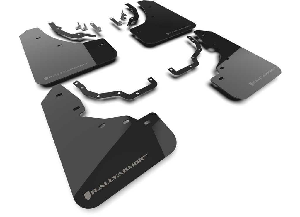 Rally Armor LLC MF162-UR-Black-Silver - Black Silver