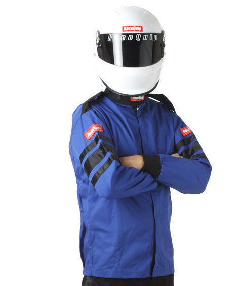 Racequip Single Layer Driving Jackets 111027RQP - Blue Large Jacket XX-Large