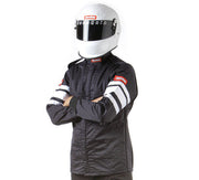Racequip 121005RQP Driving Jackets - Black Large