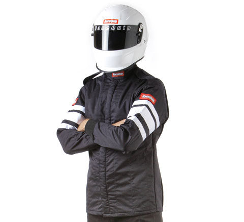 Racequip 121008RQP Driving Jackets - Black 3XL