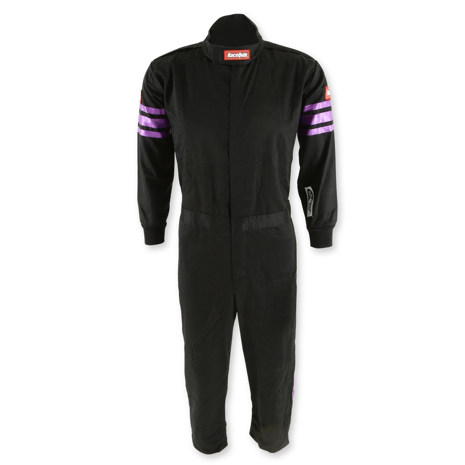Racequip Single Layer Driving Suits 1950590RQP - Black Purple Small