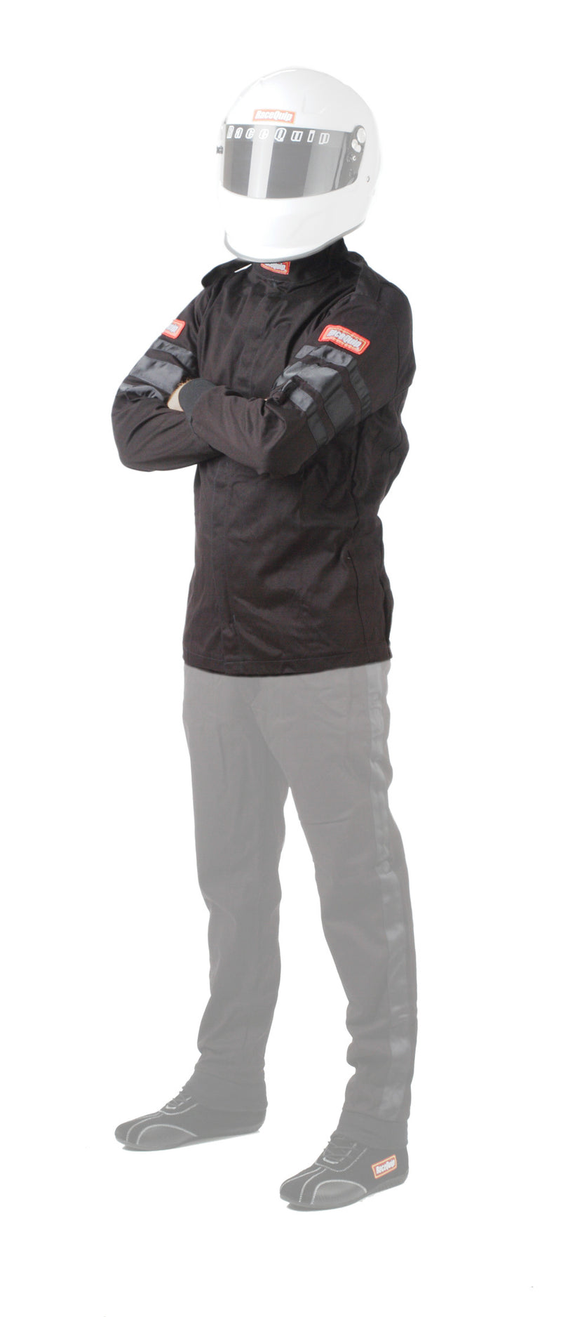 Racequip Single Layer Driving Jackets 1969997RQP - Black 2XL Jacket Kids Trim